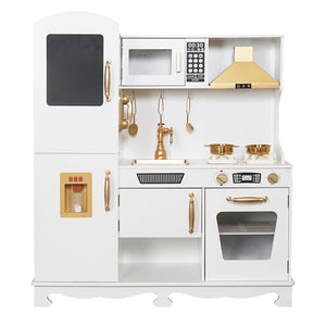 Cocina Deluxe Con Luces, Sonidos, Dispensador de Hielo y Accesorios