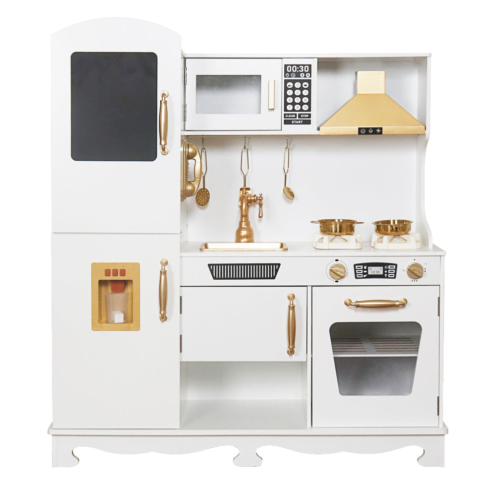 Cocina Deluxe Con Luces, Sonidos, Dispensador de Hielo y Accesorios