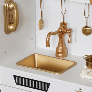 Cocina Deluxe Con Luces, Sonidos, Dispensador de Hielo y Accesorios