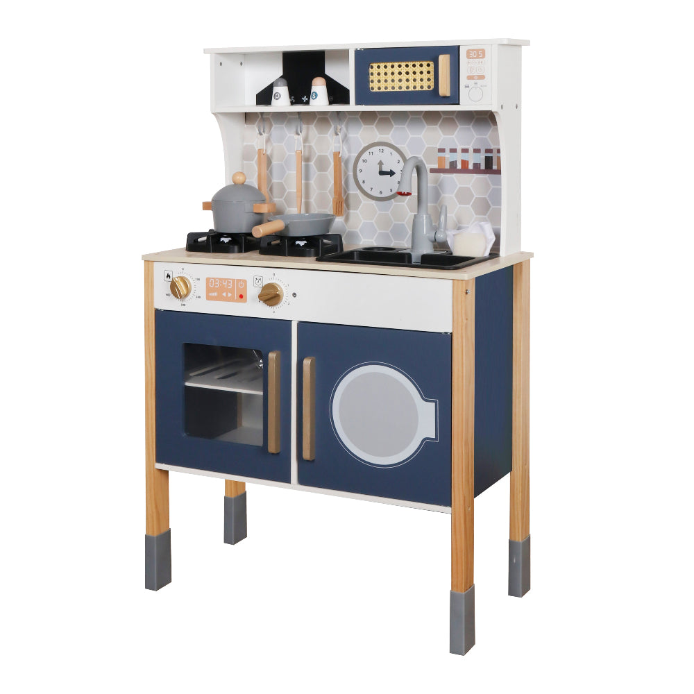 Cocina con Luces, Sonidos, Grifo con Agua Real y Accesorios