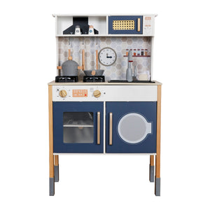 Cocina con Luces, Sonidos, Grifo con Agua Real y Accesorios