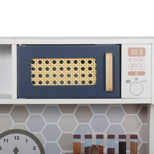 Cocina con Luces, Sonidos, Grifo con Agua Real y Accesorios