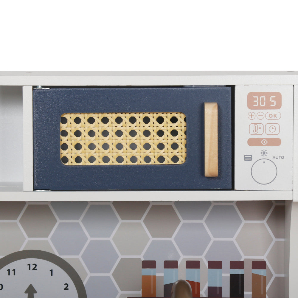 Cocina con Luces, Sonidos, Grifo con Agua Real y Accesorios