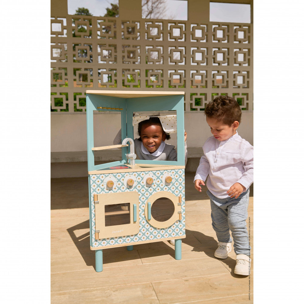 Cocina de Madera Trío