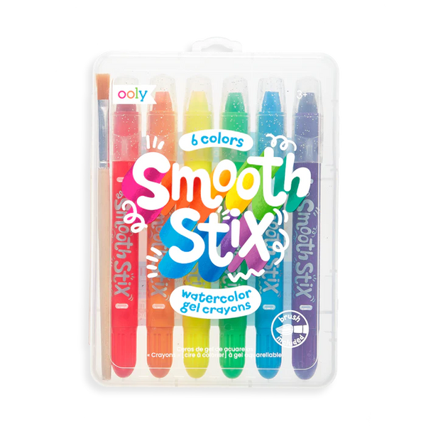 Crayones de Gel de Acuarela Smooth Stix - Juego de 6