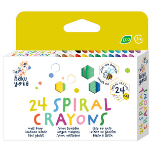 Crayones en Espiral - Paquete de 24