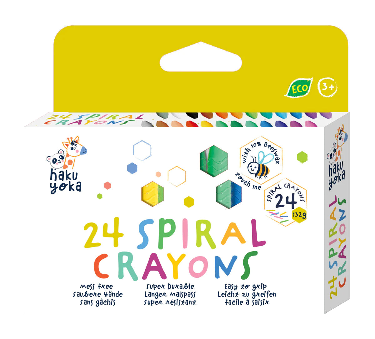 Crayones en Espiral - Paquete de 24