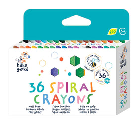 Crayones en Espiral - Paquete de 36