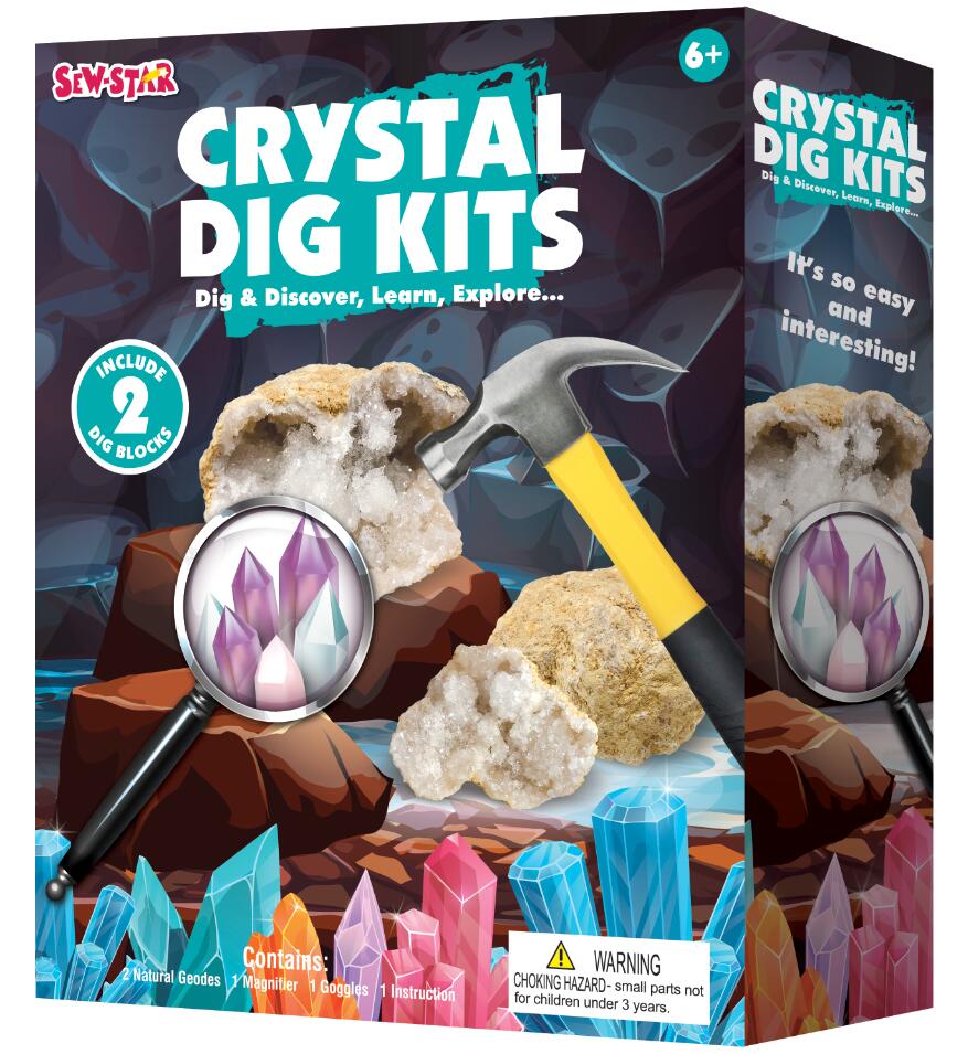 Kit de Excavación de Cristales – Crystal Dig Kits