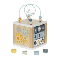Cubo de Actividades Montessori de Madera – 5 en 1