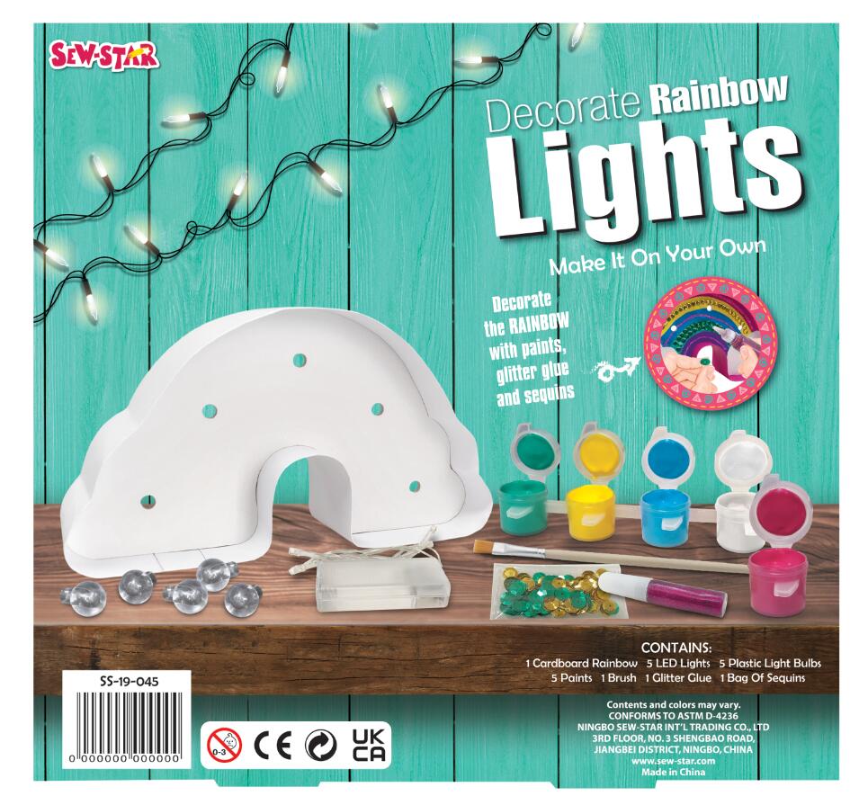 Decorate Rainbow Lights