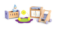 Dormitorio de Bebé para Casa de muñecas