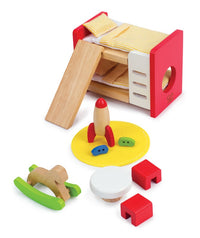 Dormitorio Infantil para Casa de Muñecas