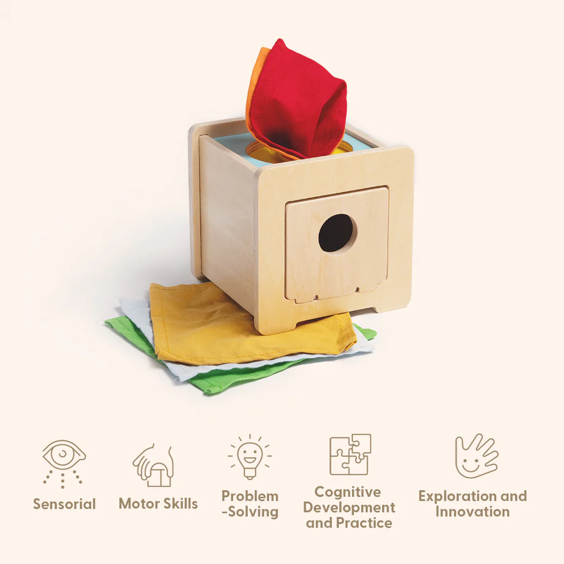 Educational Box 0-6 Meses – 21 Piezas