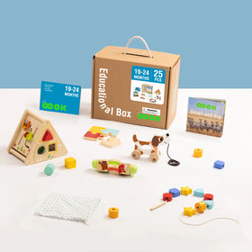 Educational Box 19-24 Meses – 25 Piezas