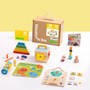 Educational Box 36 Meses + 40 Piezas