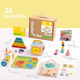 Educational Box 36 Meses + 40 Piezas