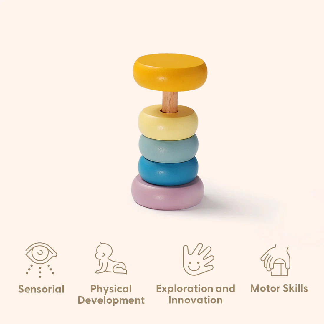 Educational Box 7-12 Meses - 22 Piezas