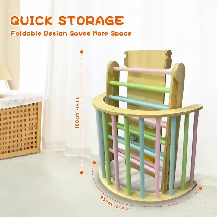 Estructura de Escalada Infantil 3 en 1 Montessori