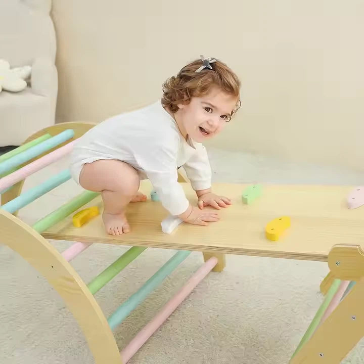 Estructura de Escalada Infantil 3 en 1 Montessori