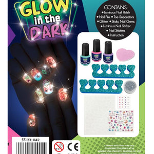 Estudio de Arte de Uñas Glow in the Dark