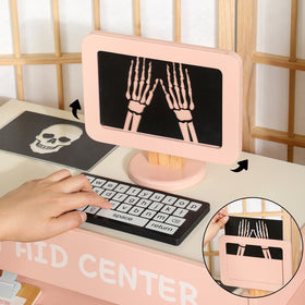 Hospital de Madera con Accesorios