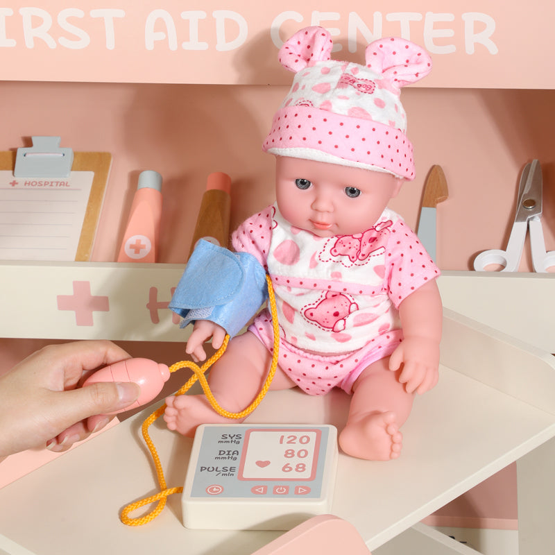 Hospital de Madera con Accesorios