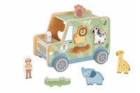Jeep de Animales de Madera