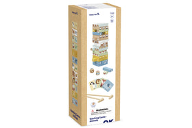 Juego Apilable de Madera (Jenga) - Animales
