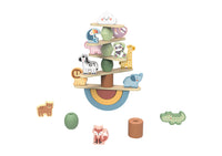 Juego de Apilamiento Animales en Equilibrio