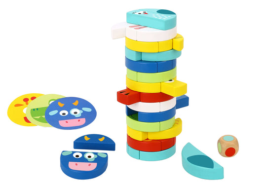 Juego de Apilamiento de Animales