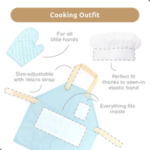 Juego de Chef Cocina de Madera – 18 Piezas