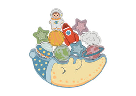 Juego de Equilibrio Espacial 2 en 1