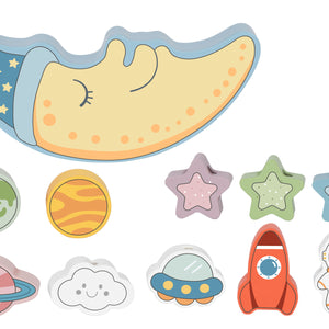 Juego de Equilibrio Espacial 2 en 1