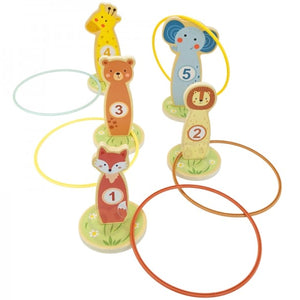 Juego de Lanzamiento de Aros – Animales