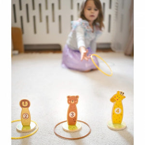 Juego de Lanzamiento de Aros – Animales