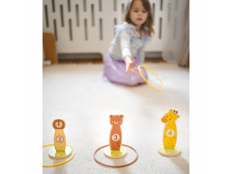 Juego de Lanzamiento de Aros – Animales