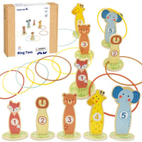 Juego de Lanzamiento de Aros – Animales