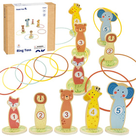 Juego de Lanzamiento de Aros – Animales