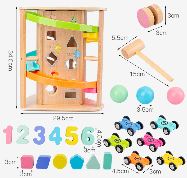 Juego Pista Deslizante Rotatoria