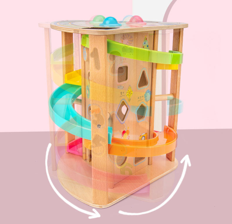 Juego Pista Deslizante Rotatoria