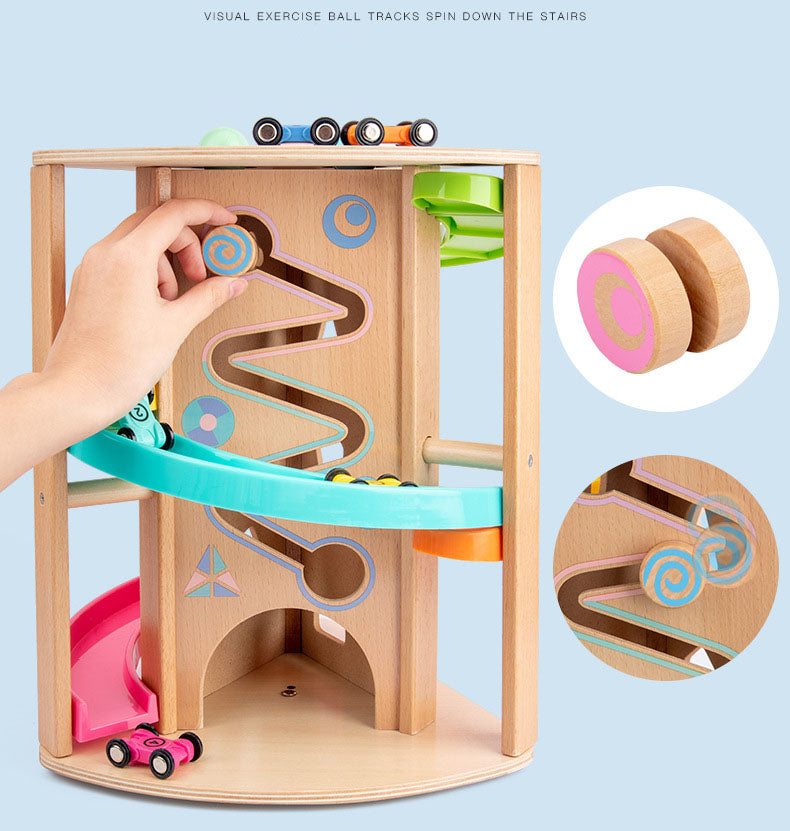 Juego Pista Deslizante Rotatoria