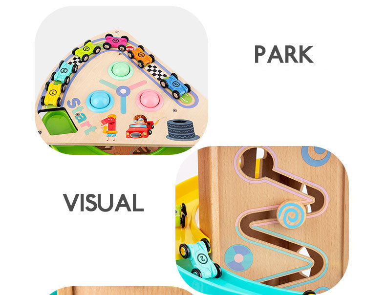 Juego Pista Deslizante Rotatoria