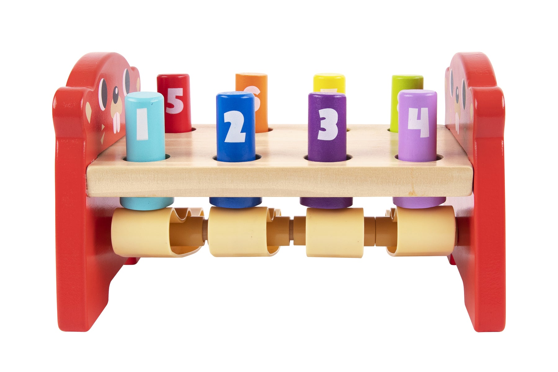 Juego de Madera “Whack-a-Mole” con Martillo