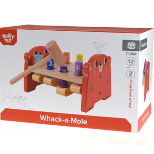 Juego de Madera “Whack-a-Mole” con Martillo