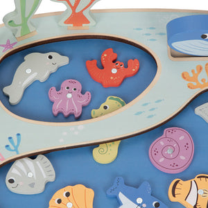 Juego de Pesca Magnético de Madera