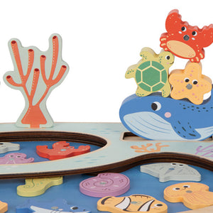 Juego de Pesca Magnético de Madera