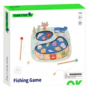 Juego de Pesca Magnético de Madera