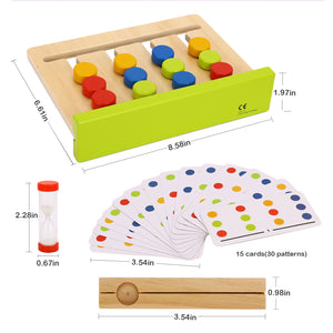Juego de Lógica de Madera – Logic Game