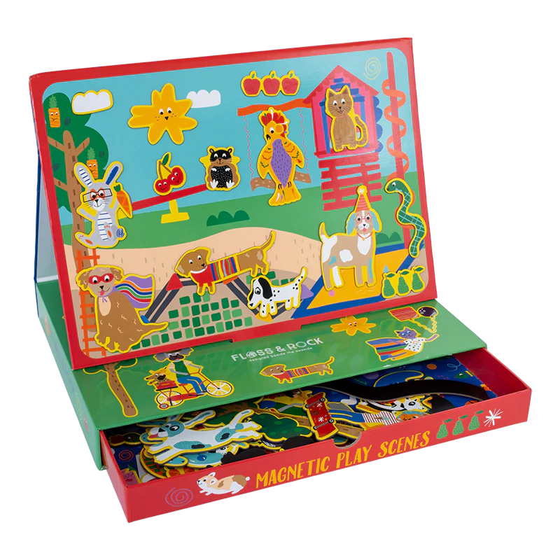 Escena de Juego Magnética - Mascotas